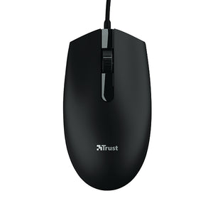 Trust TM-101 Wired Mouse Black 24274