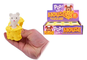 Mouse In The Cheese Squeeze Toy