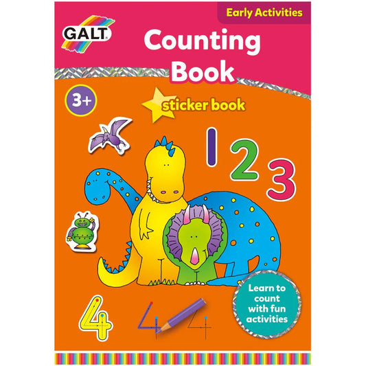 GALT Home Learning Activity Sticker Book - Counting