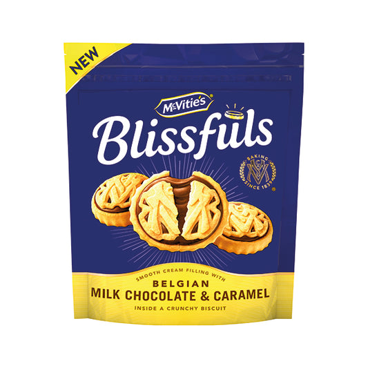 Mcvities Blissfuls Choc/Caramel 228G