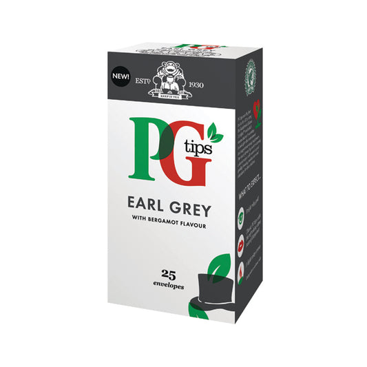 PG Tips Earl Grey Envelope Tea Bags (Pack of 25) 29013701