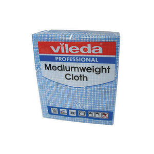 Vileda Medium Weight Cloth Blue (Pack of 10) 106399