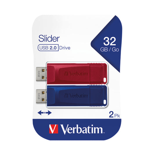 Verbatim Store n Go USB 2.0 32GB (Pack of 2) 49327