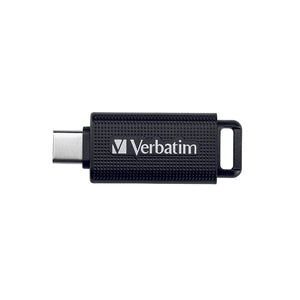 Verbatim Store n Go USB-C 3.2 Gen 1 Flash Drive 128GB ABS Black 49459