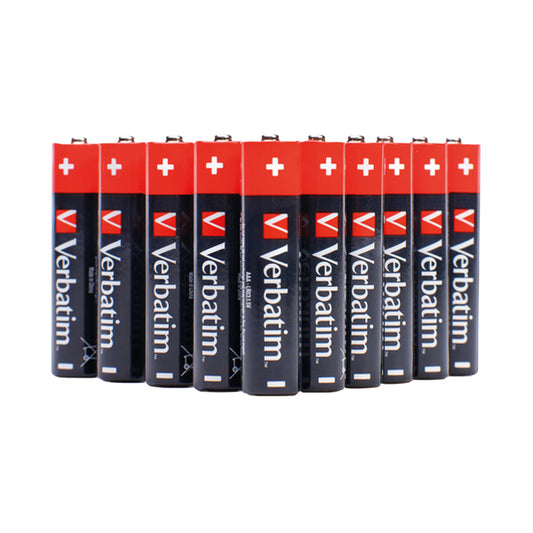 Verbatim AAA Alkaline Batteries (Pack of 24) 49504