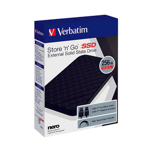 Verbatim Store n Go Portable SSD 256GB 53249