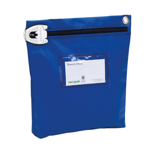 Versapak High Security Pouch 267x267x50mm Blue CCB1_T2SEAL