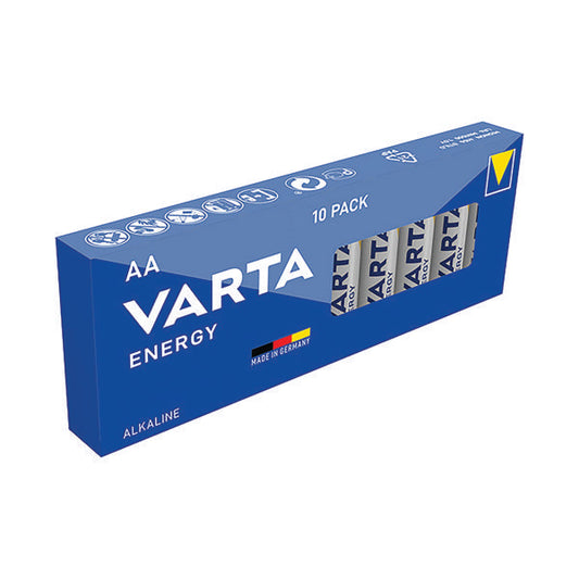 Varta Energy AA Batteries (Pack of 10) 4106229410