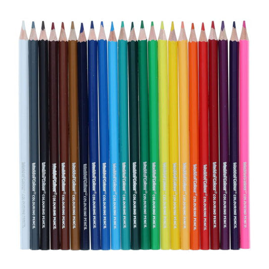 World of Colour 24 Full Size Colouring Pencils