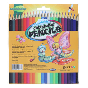 World of Colour 24 Full Size Colouring Pencils