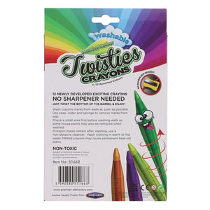 Twisties Crayons (Pack of 12)