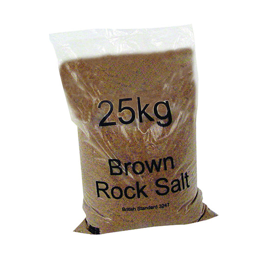 Winter Dry Brown Rock Salt 25kg 384071