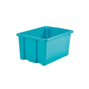 Stack And Store 32 Litres Medium Teal Storage Box S01M809