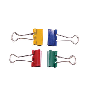 Foldback Clip 19mm Assorted (Pack of 10) 22491