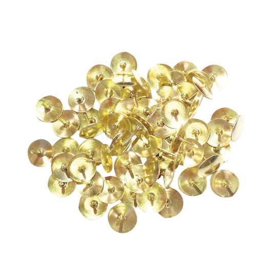 Brass Drawing Pins Brass 9.5mm (Pack of 1000) 34231