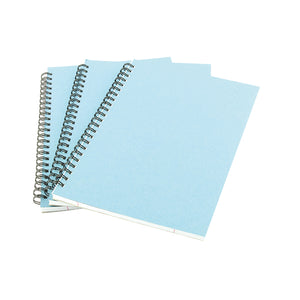 A5 Spiral Pad 80 Leaf Blue (Pack of 12) WX10039