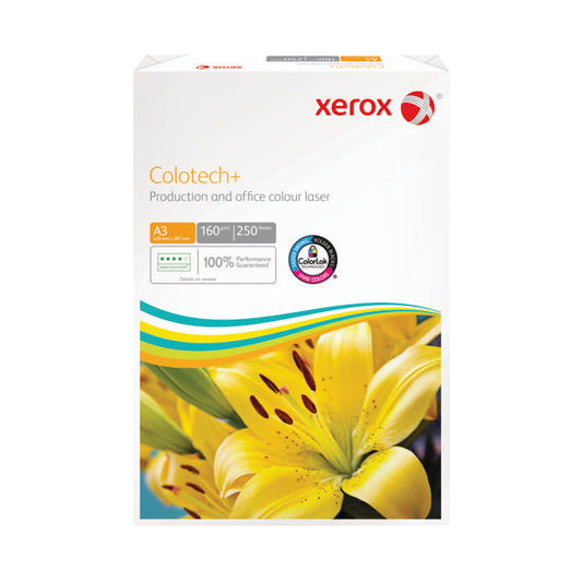 Xerox Colotech+ A3 Paper 160gsm White (Pack of 250) 003R99015