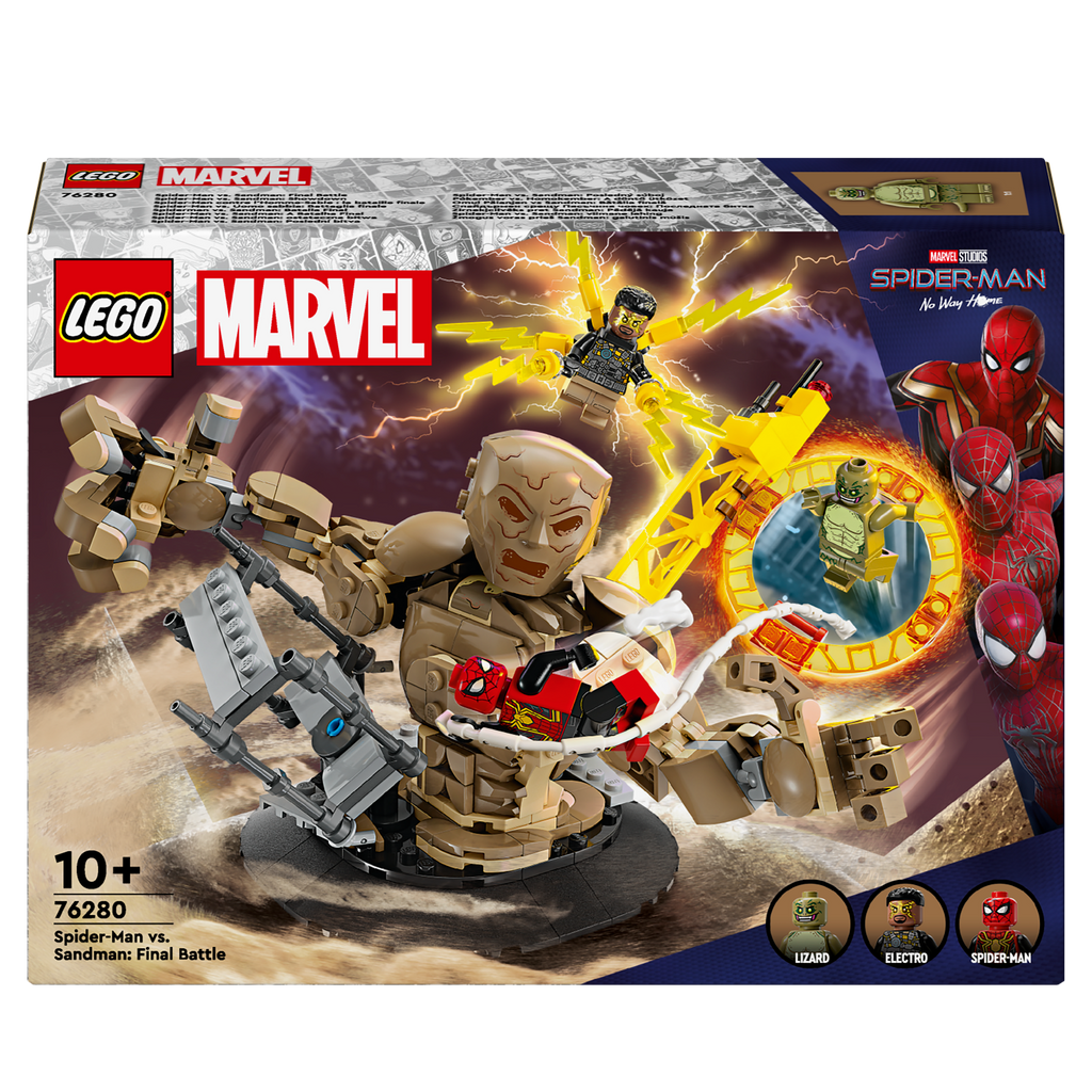 Lego Marvel Spider Man vs. Sandman Final Battle Set