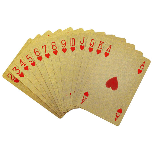 Gold Waddington Playing Cards