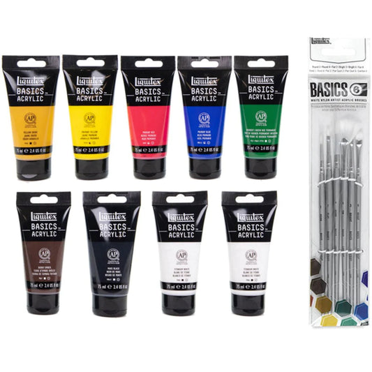 Liquitex - Basic Acrylic 10 Piece Starter Box