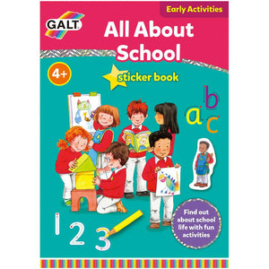 GALT Home Learning Sticker Book - All About School