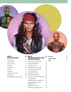 The Art of Cosplay & Creative Makeup Book