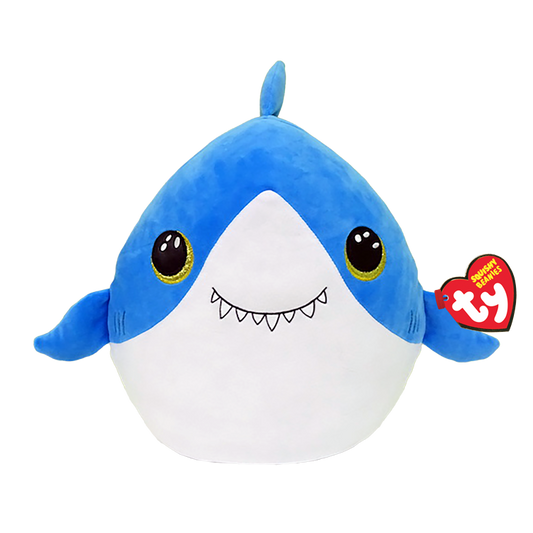 Squish-a-Boo 10 Inch - Finsley the Blue Shark