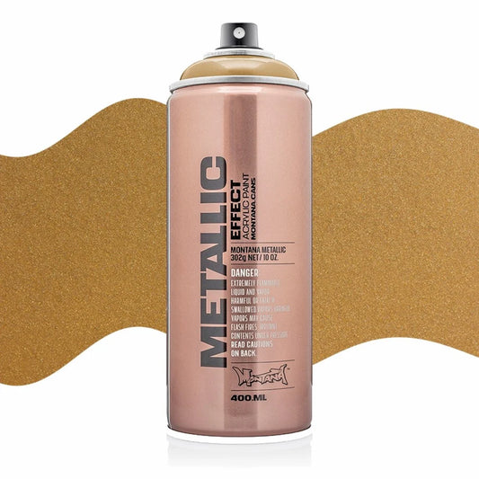 Montana Metallic EFFECT Spray Paint - Metallic Gold (EMC1050)