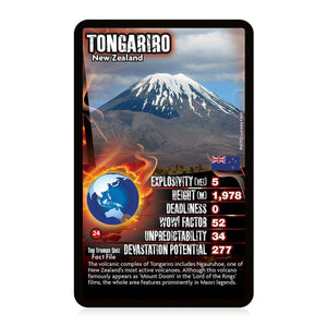 Top Trumps Card Game - Volcanoes