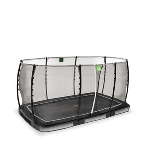 Exit Classic Ground Trampoline 244X427Cm Black