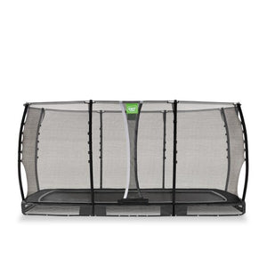 Exit Classic Ground Trampoline 244X427Cm Black