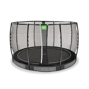 Exit Premium Ground Trampoline Ø366Cm- Black