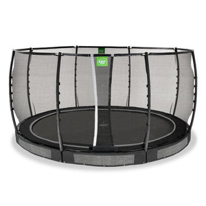 Exit Premium Ground Trampoline Ø427Cm Black