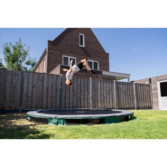 Exit  Ground Sports Trampoline Ø305Cm Green