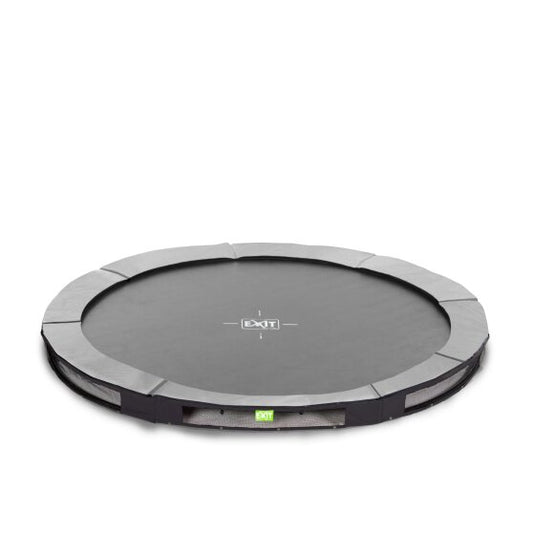 Exit Elegant Ground Sports Trampoline Ø366Cm - Black