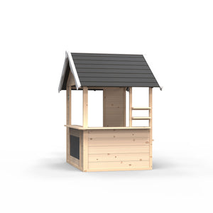 EXIT Hika Wooden Playhouse with Roleplay Wheel