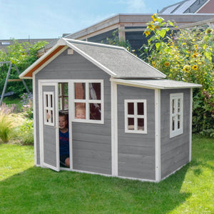 EXIT Loft 150 Wooden Playhouse - Grey