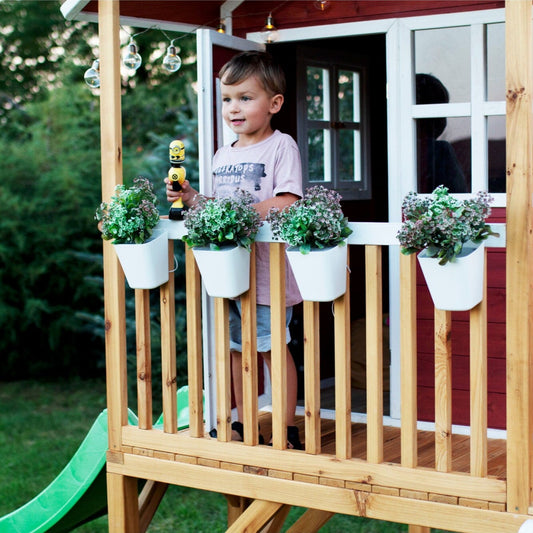 EXIT Loft 750 Wooden Playhouse - Red