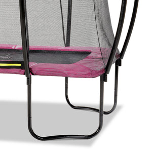 EXIT Silhouette Rectangle Trampoline 153x214 (5x7ft) - Pink