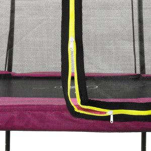 EXIT Silhouette Rectangle Trampoline 153x214 (5x7ft) - Pink