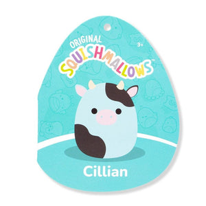 Squishmallows 20 Inch - Cillian the Blue and Black Cow