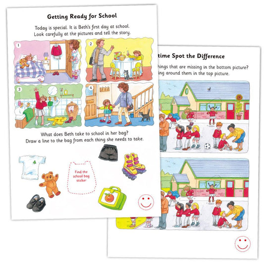 GALT Home Learning Sticker Book - All About School