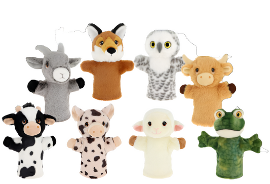 Keeleco Farm Hand Puppets 25cm