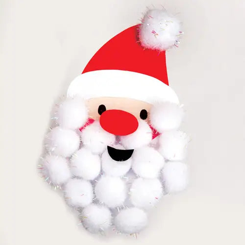 Glitter Snowball Pom Poms (Pack of 100)