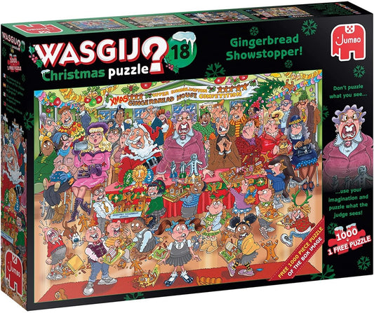 Wagij Christmas 18 Gingerbread Showstopper! - 1000 Piece Jigsaw