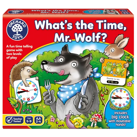 Orchard Toys What's the Time, Mr Wolf? Game