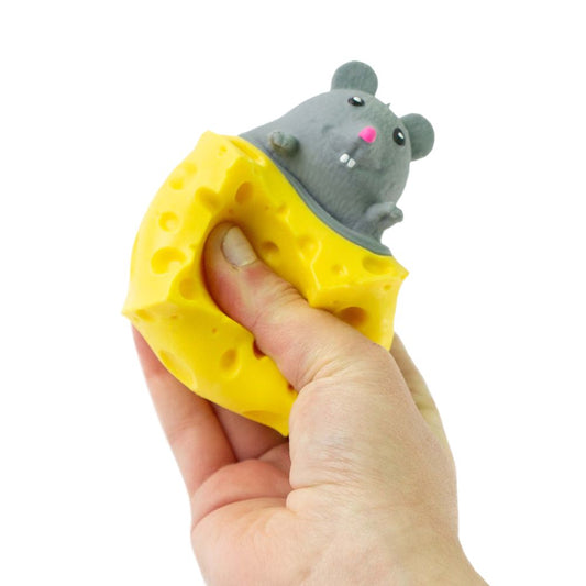 Mouse In The Cheese Squeeze Toy