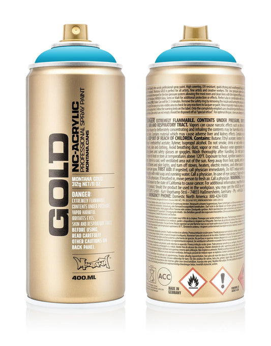 Montana GOLD Spray Paint 400ml - Bermuda (G5030)