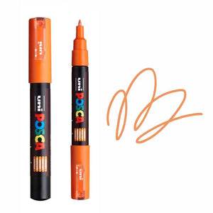 Posca PC-1M Extra Fine Bullet Tip Paint Marker Orange