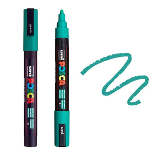 uni Posca Medium Water Based Paint Marker PC-5M Emerald Green